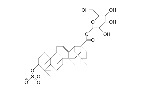 Rotundioside-B-sulfate-1