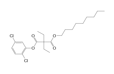 Diethylmalonic acid, 2,5-dichlorophenyl nonyl ester