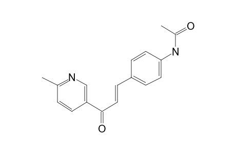 5-(p-Acetamidocinnamoyl)-2-methylpyridine