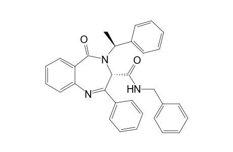 (3S)-N-Benzyl-4-(1-(S)-methylbenzyl)-5-oxo-2-phenyl-4,5-dihydro-3Hbenzo[e][1,4]diazepine-3-carboxamide