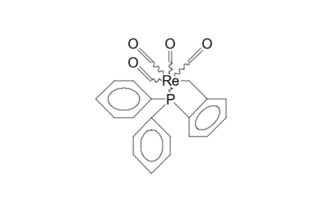 3,4-Benzo-2,2-diphenyl-1-rhenia-2-phospha-cyclopentane-1,1,1,1-tetracarbonyl