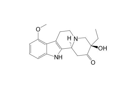 (3S)-9-Methoxy-20-hydroxy-16,17-dinor-18-seco-yohimbine-15-one