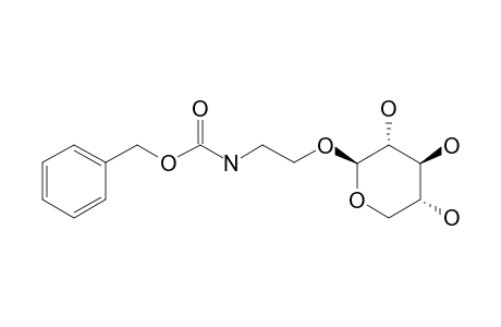 2-(BENZYLOXYCARBONYL)-AMINOETHYL-BETA-D-XYLOPYRANOSIDE