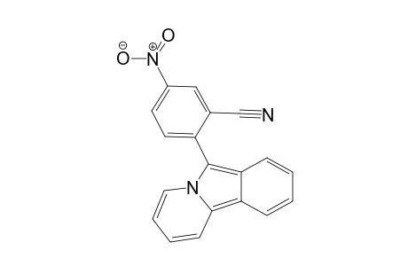 Benzonitrile, 5-nitro-2-pyrido[2,1-a]isoindol-6-yl-