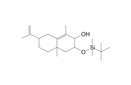 3-([tert-Butyl(dimethyl)silyl]oxy)-7-isopropenyl-1,4a-dimethyl-2,3,4,4a,5,6,7,8-octahydro-2-naphthalenol