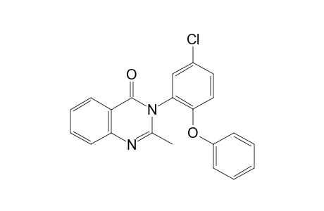 3-(5-CHLORO-2-PHENOXYPHENYL)-2-METHYL-4(3H)-QUINAZOLINONE
