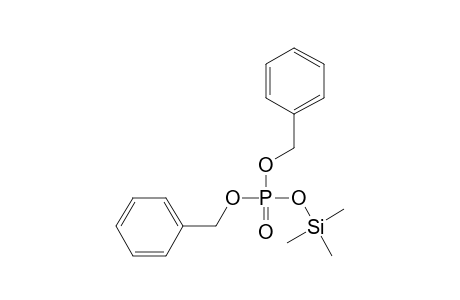 Dibenzyl hydrogen phosphate, tms derivative