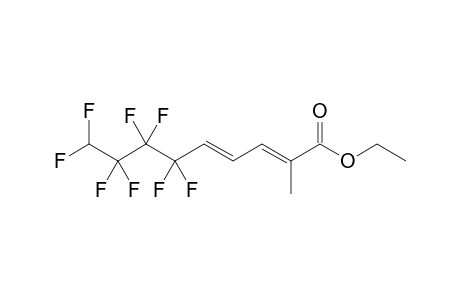 Ethyl 2-methyl-6,6,7,7,8,8,9,9-octafluorononadienoate