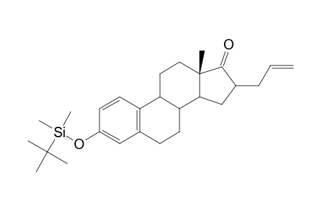 (13S)-16-allyl-3-(tert-butyldimethylsilyloxy)-13-methyl-7,8,9,11,12,13,15,16-octahydro-6H-cyclopenta[a]phenanthren-17(14H)-one