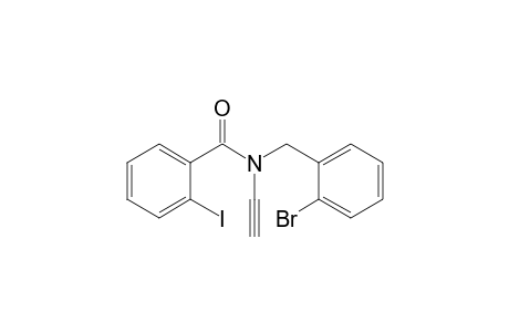 N-(2-Bromobenzyl)-N-ethynyl-2-iodobenzamide
