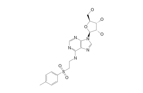 N-(6)-(4-TOLYLSULFONYLETHYL)_ADENOSINE;A-N6-TSE