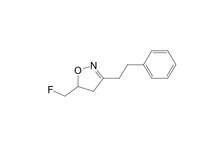 5-(fluoromethyl)-3-phenethyl-4,5-dihydroisoxazole