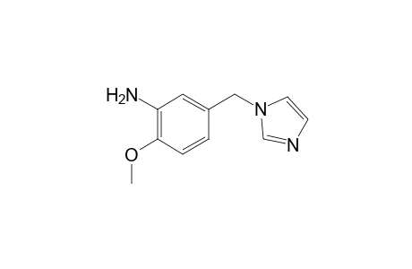 5-(1H-imidazol-1-ylmethyl)-2-methoxyaniline