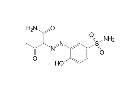 Butanamide, 2-[2-[5-(aminosulfonyl)-2-hydroxyphenyl]diazenyl]-3-oxo-