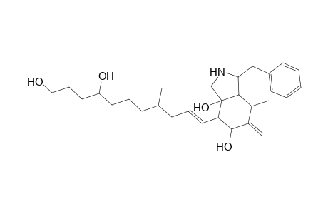 3a,5(4H)-Isoindolinediol, 1-benzyl-4-(8,11-dihydroxy-4-methyl-1-undecenyl)tetrahydro-7-methyl-6-methylene-