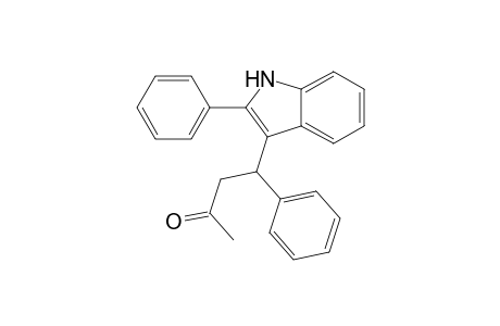 4-Phenyl-4-(2-phenyl-1H-indol-3-yl)-2-butanone