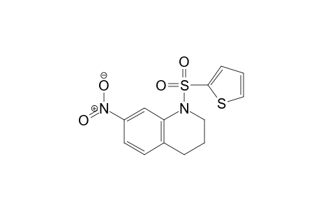 7-Nitro-1-(thiophen-2-ylsulfonyl)-1,2,3,4-tetrahydroquinoline
