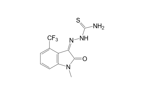 1-methyl-4-(trifluoromethyl)indole-2,3-dione, 3-(3-thiosemicarbazone)