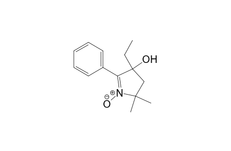 3-Ethyl-5,5-dimethyl-2-phenyl-1-pyrrolin-3-ol 1-oxide