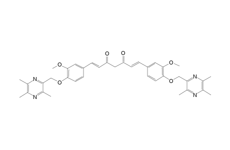 1,7-BIS-[4-(3,5,6-TRIMETHYL-PYRAZIN-2-YL)-3-METHOXYPHENYL]-1,6-HEPTADIENE-3,5-DIONE