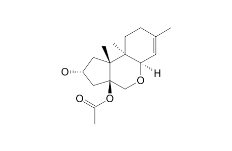 2-DEOXY-11-EPI-12-ACETYL-3-ALPHA-HYDROXYSAMBUCOIN
