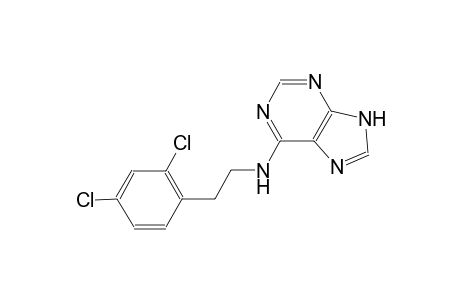 9H-purin-6-amine, N-[2-(2,4-dichlorophenyl)ethyl]-