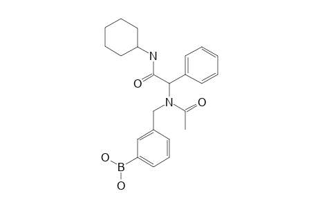 [3-[[N-[2-(CYCLOHEXYLAMINO)-2-OXO-1-PHENYLETHYL]-ACETAMIDO]-METHYL]-PHENYL]-BORONIC-ACID