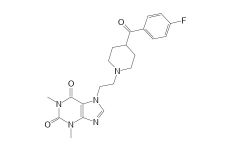 7-{2-[4-(p-fluorobenzoyl)piperidino]ethyl]theophylline