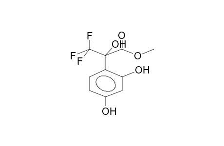 3-HYDROXY-4-(1-METHOXYCARBONYL-1-HYDROXY-2,2,2-TRIFLUOROETHYL)PHENOL