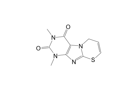 1,3-DIMETHYL-2,4-DIOXO-1,2,3,4-TETRAHYDRO-6H-[1,3]-THIAZINO-[2,3-F]-PURINE