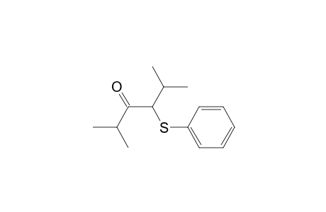 3-Hexanone, 2,5-dimethyl-4-(phenylthio)-