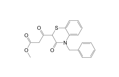 3-(4-benzyl-3-keto-1,4-benzothiazin-2-yl)-3-keto-propionic acid methyl ester