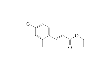 Ethyl (e)-3-(4-chloro-2-methylphenyl)-2-propenoate