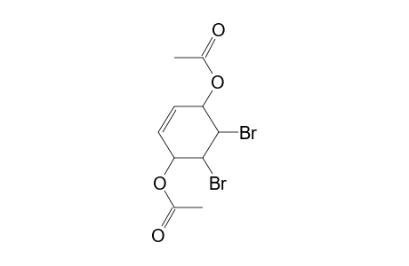 (1RS,2SR,3SR,4RS)-2,3-Dibromo-1,4-diacetoxycyclohex-5-ene