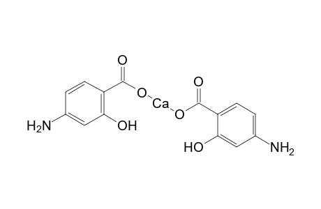 4-aminosalicylic acid, calcium salt