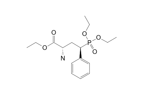 ETHYL-(2S,4R)-2-AMINO-4-(DIETHOXYPHOSPHORYL)-4-PHENYLBUTANOATE