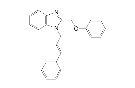 1H-Benzoimidazole, 2-phenoxymethyl-1-(3-phenylallyl)-