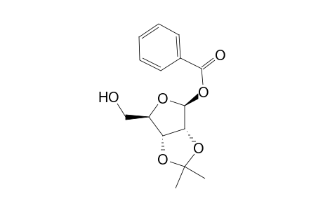 Benzoyl 2,3-O-Isopropylidene-.beta.-D-ribofuranoside