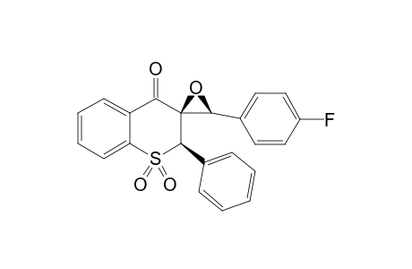 TRANS,CIS-(+/-)-3'-(4-FLUOROPHENYL)-2-PHENYLSPIRO-[2H-1-BENZOTHIOPYRAN-3(4H),2'-OXIRAN]-4-ONE-1,1-DIOXIDE
