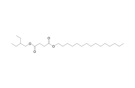 Succinic acid, 2-ethylbutyl pentadecyl ester