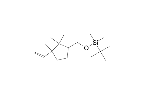 3-{[(t-Butyl)dimethylsilyloxy]methyl}-1,2,2-trimethyl-1-vinylcyclopentane