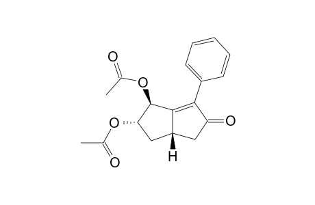 (5S,7S,8S)-7,8-Diacetoxy-2-phenylbicyclo[3.3.0]oct-1-en-3-one