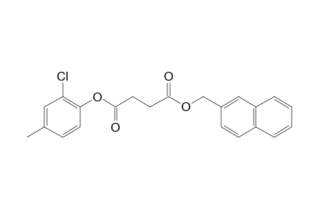 Succinic acid, naphth-2-ylmethyl 2-chloro-4-methylphenyl ester