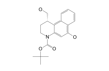 4-(TERT.-BUTYLOXYCARBONYL)-6-HYDROXY-1-(HYDROXYMETHYL)-1,2,3,4-TETRAHYDROBENZO-[F]-QUINOLINE