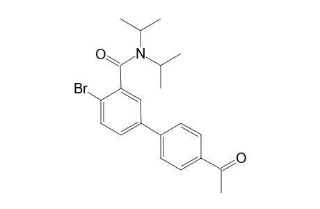 4'-Acetyl-4-bromo-N,N-diisopropyl-[1,1'-biphenyl]-3-carboxamide