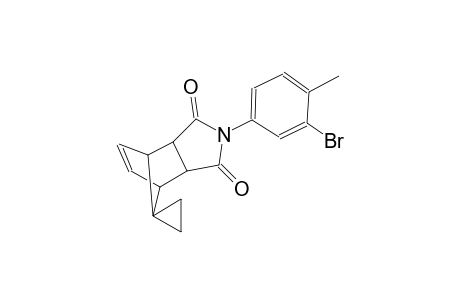 (3aR,4R,7S,7aS)-2-(3-bromo-4-methylphenyl)-3a,4,7,7a-tetrahydro-1H-spiro[4,7-methanoisoindole-8,1'-cyclopropane]-1,3(2H)-dione