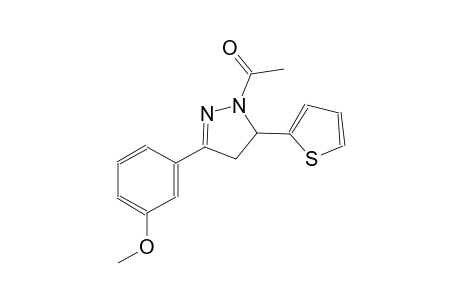 3-[1-acetyl-5-(2-thienyl)-4,5-dihydro-1H-pyrazol-3-yl]phenyl methyl ether