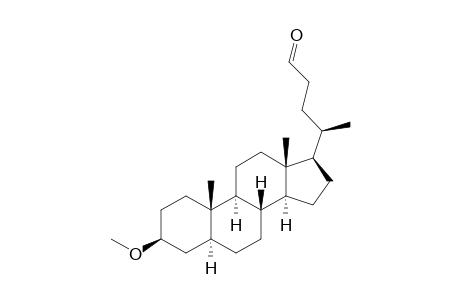 Cholan-24-al, 3-methoxy-, (3.beta.,5.alpha.)-