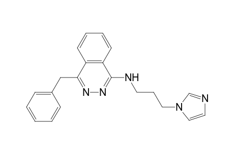 N-[3-(Imidazol-1-yl)propyl]-4-phenylmethyl-1-phthalazinamine