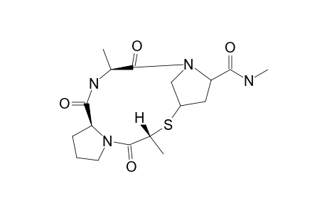 N-METHYL-[(1S,3R,9S,12R,15S)-3,12-DIMETHYL-4,10,13-TRIOXO-2-THIA-5,11,14-TRIAZATRICYCLO-[12.2.1.0(5,9)]-HEPTADECANE]-15-CARBOXAMIDE